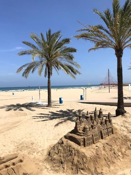 Lovely Family Apartment 2 Min. From The Beach Playa de Gandía Exterior foto
